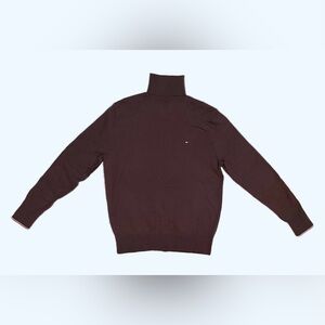 Tommy Hilfiger Men's Fitted Turtleneck Pullover Long Sleeve Roll Neck Sweater XS